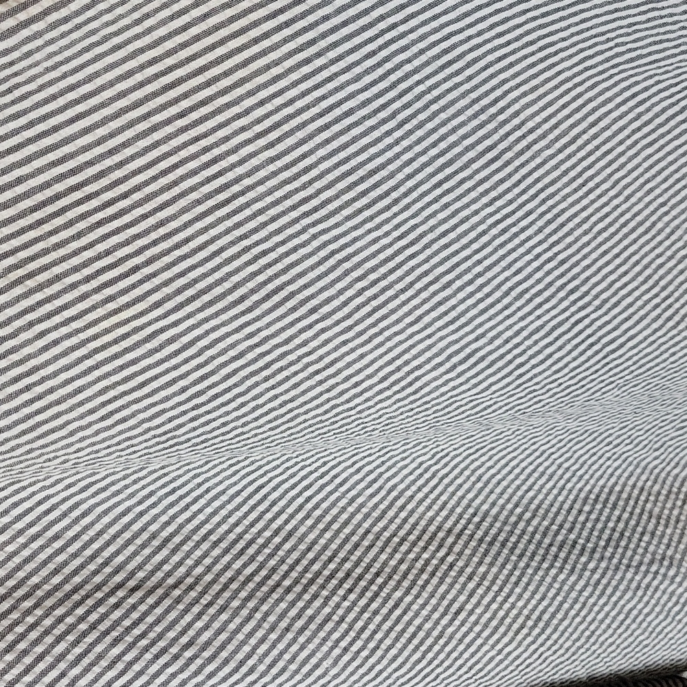 Retro Grey Seersucker Dress - Picture 11 of 11